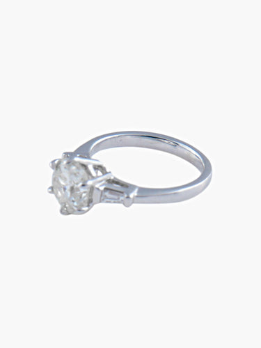 Bague 49 Bague Solitaire Diamants 58 Facettes