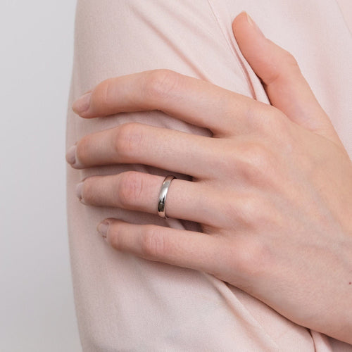 Bague 49 Bague en Or blanc 58 Facettes