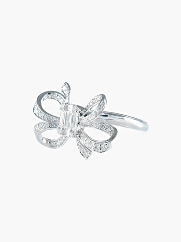 Bague 52 Bague Noeud Diamants 58 Facettes