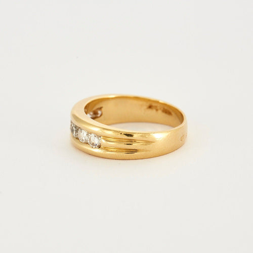 Bague 57 Demie alliance 7 Diamants 58 Facettes 230555