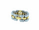 Bague Chopard. Collection Happy Diamonds, bague or jaune et acier 58 Facettes