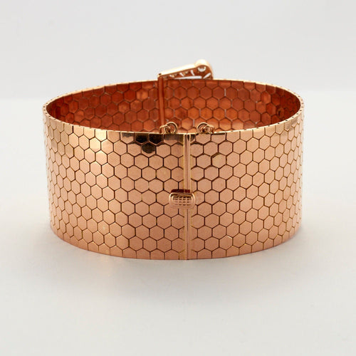 Bracelet Bracelet Ceinture Nid d'abeille Diamants 58 Facettes