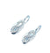 Boucles d'oreilles Bucherer. Boucles d’oreilles or blanc et diamants 58 Facettes
