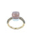 Bague POMELLATO - bague Nudo , quartz rose, diamants bruns 58 Facettes