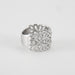 Bague 53 Bague en Or Blanc & diamants 58 Facettes