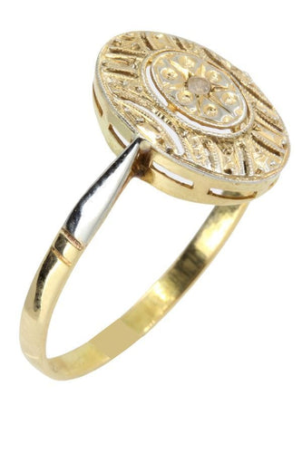 Bague BAGUE ART-DÉCO DIAMANT 58 Facettes 042021