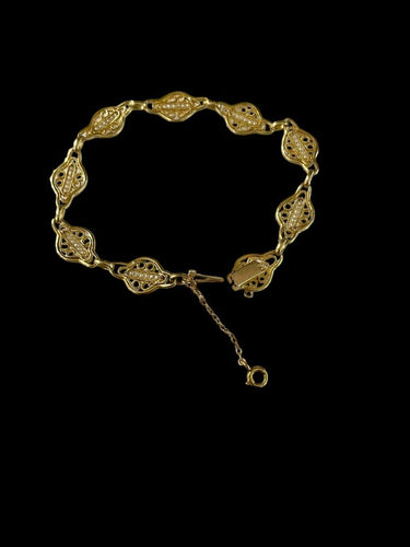 Bracelet Bracelet Or Perles Fines 58 Facettes