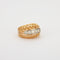 Bague 54 Bague 2 ors, diamants 58 Facettes HS5513