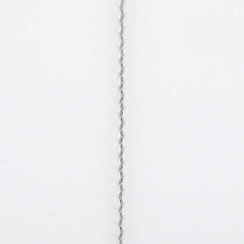 Collier Collier en or blanc diamants naturels 58 Facettes