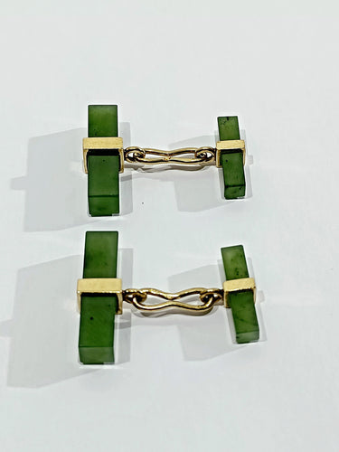 Boutons de manchette Boutons De Manchette Or Et Jade 58 Facettes 3083/1