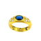 Bague 52 Bague Jonc en Or jaune, Saphir & Diamants 58 Facettes 20400000626