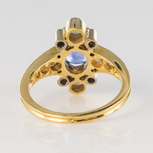 Bague 54 Bague saphir et diamants 58 Facettes CK1084-52