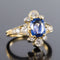 Bague 54 Bague saphir et diamants 58 Facettes CK1084-52