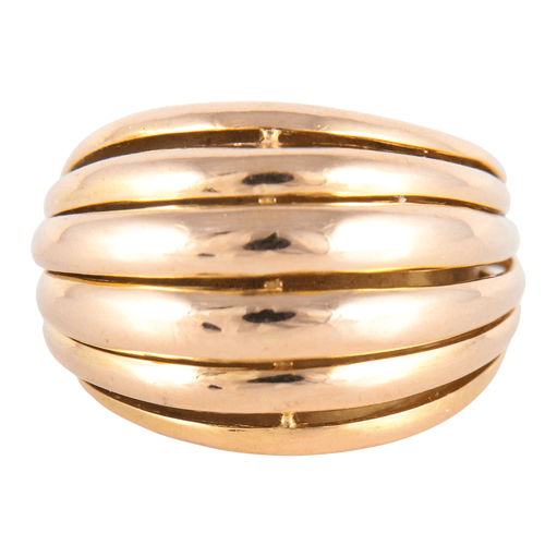 Bague 52 Bague à godrons 58 Facettes 8400