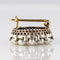 Broche Broche ancienne ronde perles fines et diamants 58 Facettes 20-389