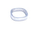 Bague 54 Dinh Van Bague Alliance Or blanc 58 Facettes 841205CN