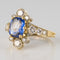 Bague 54 Bague saphir et diamants 58 Facettes CK1084-52