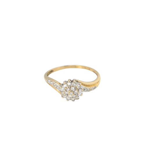 Bague Bague en or jaune et diamants 58 Facettes 24957
