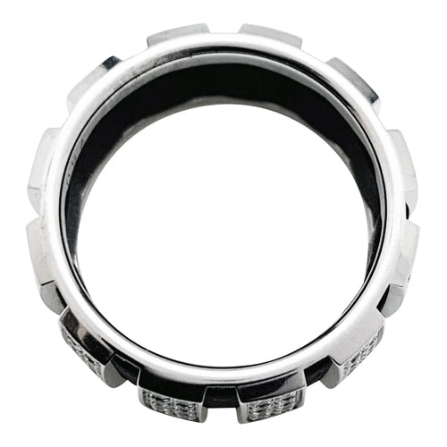 Bague 53 Bague Chaumet, "Class One", or blanc, diamants. 58 Facettes 30619