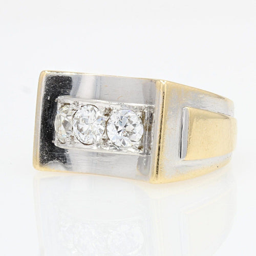 Bague 52 Bague art déco diamants 2 ors 58 Facettes 20-599-50
