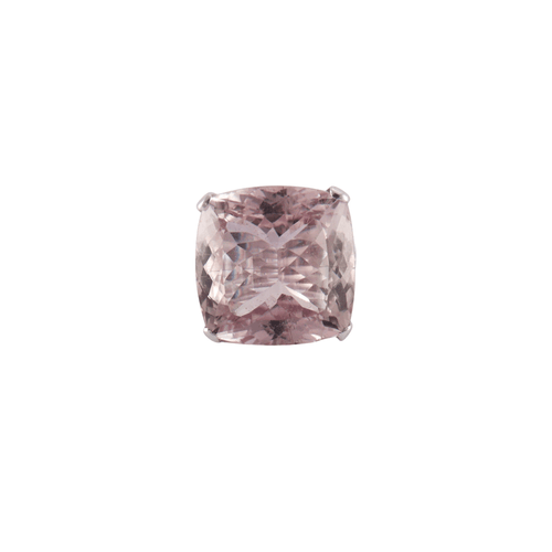 Bague Bague cocktail Kunzite Or blanc 58 Facettes 0006