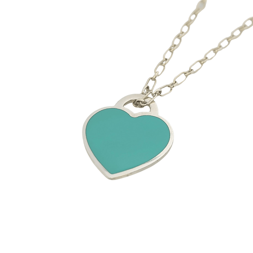 Pendentif Tiffany & Co - Pendentif Cœurs argent 58 Facettes 25392