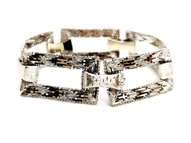 Bracelet Bracelet Art déco Or blanc 58 Facettes 1167351CN