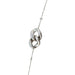 Bracelet Bracelet Messika "Infinity" en or blanc et diamants. 58 Facettes 30091