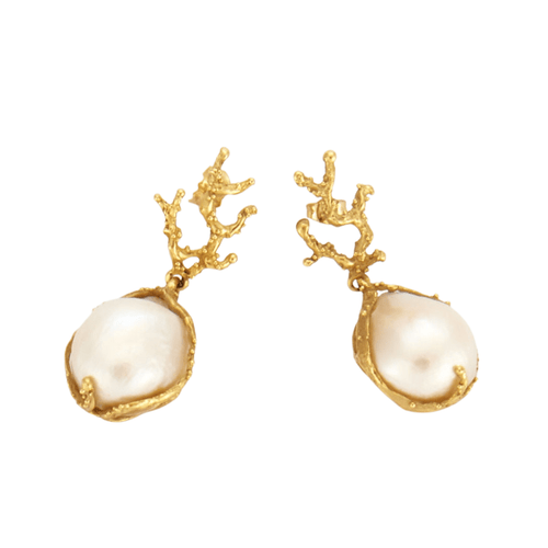 Boucles d'oreilles Boucles d'oreilles Perles baroques 58 Facettes LOWO04