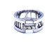 Bague 50 Tiffany & Co Bague Atlas Or blanc Diamant 58 Facettes 997153CN