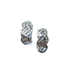 Boucles d'oreilles Boucles d'oreilles "nœud d'amour" Or blanc Diamants 58 Facettes