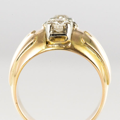 Bague 54 Bague boule duo de diamants 58 Facettes 20-170-52