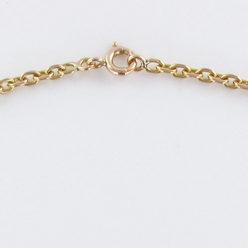 Collier Collier labradorite et or 58 Facettes 20-129