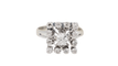 Bague 54 Bague entourage en or blanc et diamants 58 Facettes 32575