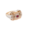 Bague Bague Tank Rubis 58 Facettes AA 1499