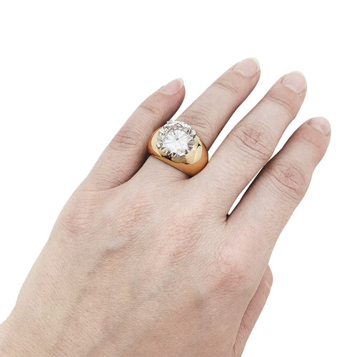 Bague 54 Bague diamant 7,18 carats, 2 ors. 58 Facettes 30598