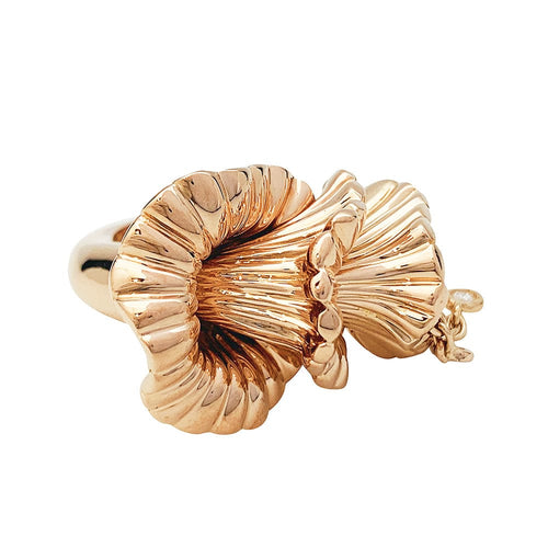 Bague 55 Bague Boucheron, "Exquises confidences", or rose et diamants. 58 Facettes 30662