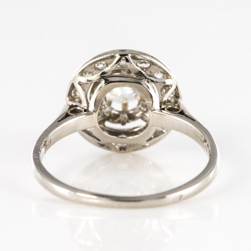 Bague 50 Bague ronde diamants art déco 58 Facettes 20-251-52