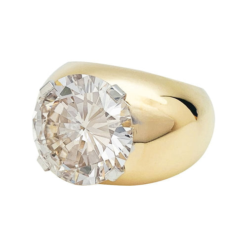 Bague 54 Bague diamant 7,18 carats, 2 ors. 58 Facettes 30598