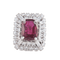 Bague 49 Bague Rubis birman et Diamants 58 Facettes 1