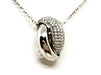 Collier Collier Chaîne + pendentif Or blanc Diamant 58 Facettes 1126584CN