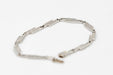 Bracelet Dinh Van Bracelet Seventies Or blanc Diamant 58 Facettes 00014GD