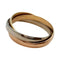 Bracelet Bracelet Cartier "Trinity" en or de trois tons. 58 Facettes 30299