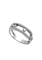 Bague 53 Bague MESSIKA Move Classique Pavée Or Blanc 750/1000 58 Facettes 64549-60910
