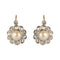 Boucles d'oreilles Boucles d'oreilles anciennes perles diamants 58 Facettes 20-194