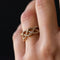 Bague 52 Bague or rose diamants arabesques 58 Facettes 14-290-8471614-52