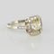 Bague 54 Bague diamant champagne et diamants brillants 58 Facettes 17-305-54-1