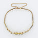 Bracelet Bracelet ancien ligne motif floral serti de diamants 58 Facettes 19-053
