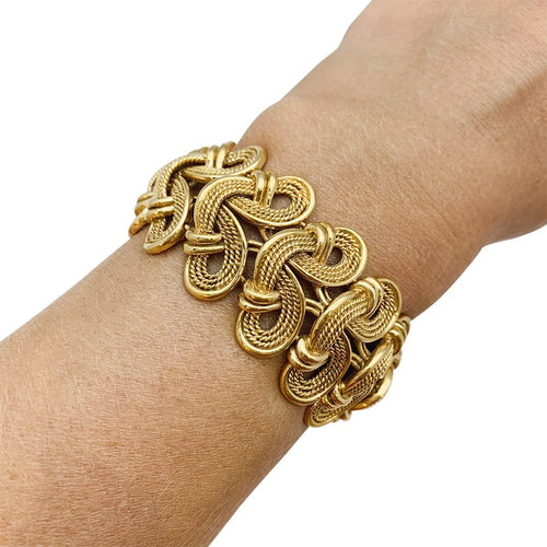 Bracelet Bracelet 1950 en or rose. 58 Facettes 30579