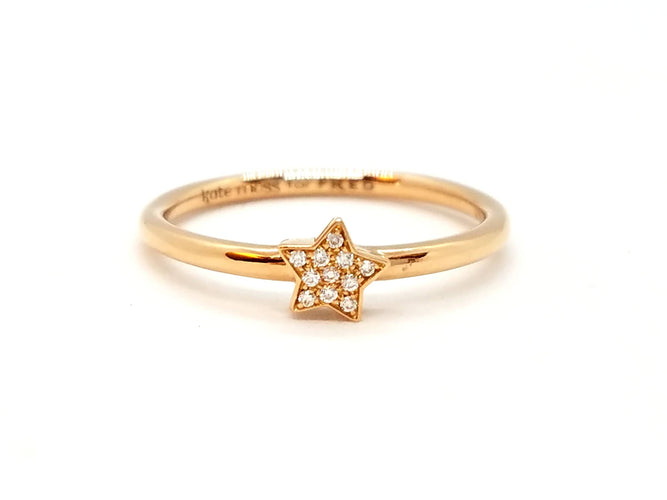 Bague 53 Fred Bague Kate Moss Or rose Diamant 58 Facettes 851010CN